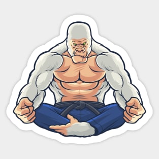 Gorilla Fighter Sticker